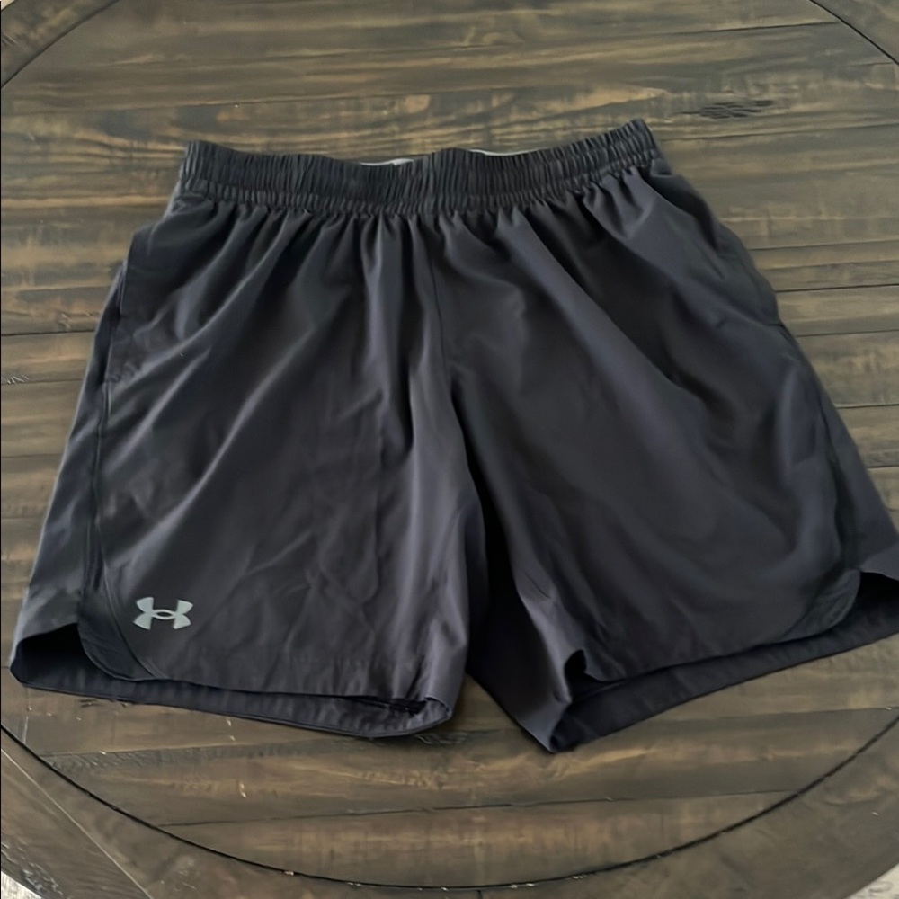 Under Armour Black Athletic Shorts Lightweight Breathable